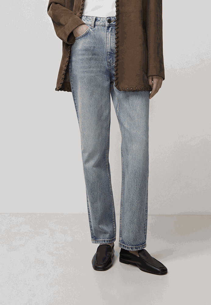 Коричневые лоферы